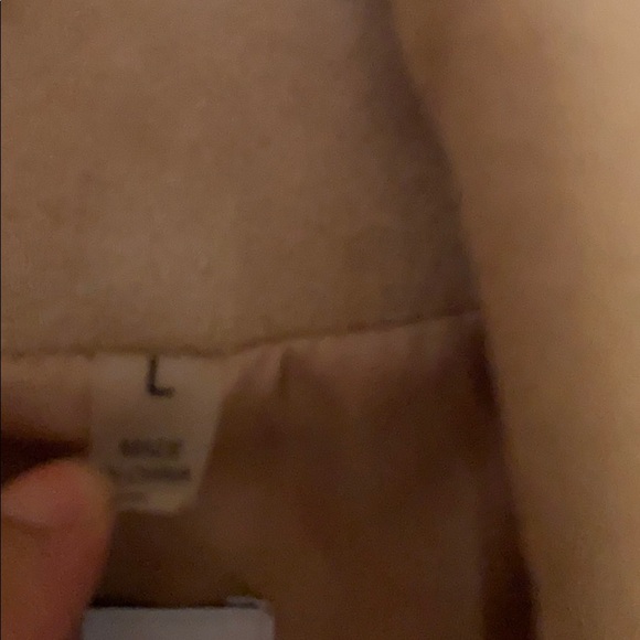 NWOT Badgley Mischka long camel coat size: L - Picture 7 of 12